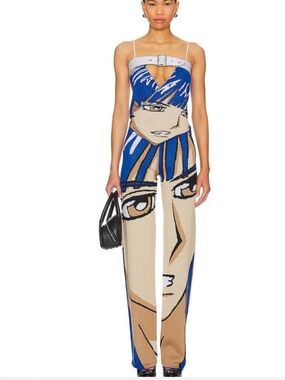 1XBlue Pants